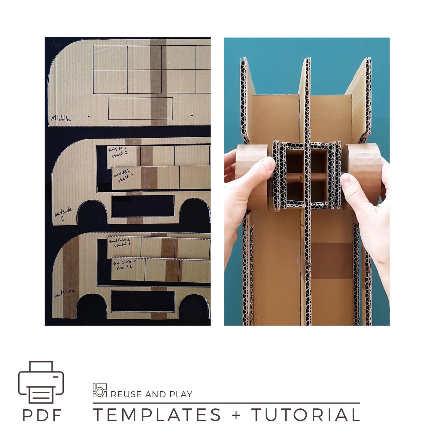 Toy Truck Car Carrier. TEMPLATE