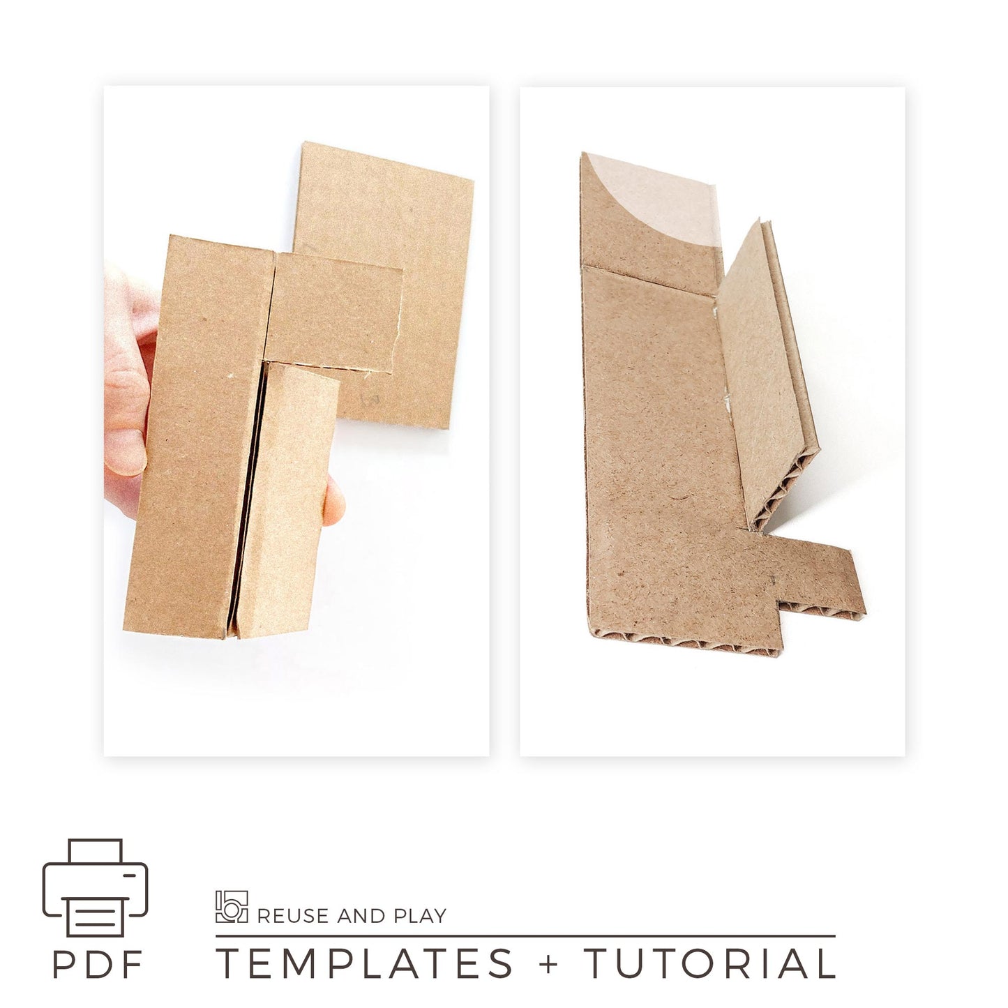 Steam Train Cardboard Toy TUTORIAL