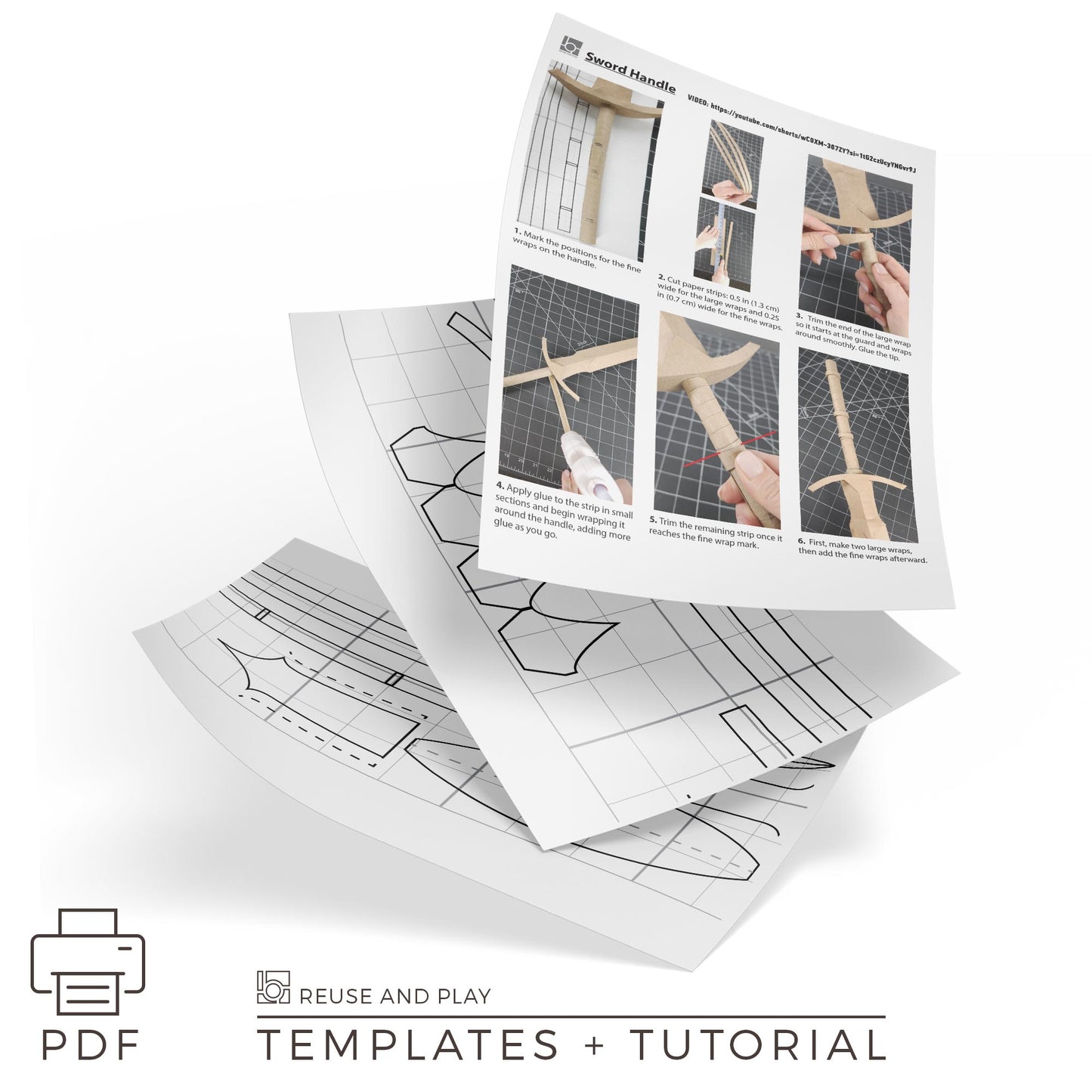 Long Sword TEMPLATES